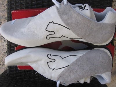 Puma Future Cat Low 300428 White/Black Leather Vintage Men 44 Shoes NEW!