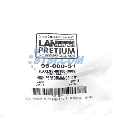 Corning Unicam ST MM 62.5 Pretium Fiber Optic Connector 95-000-51 Ceramic ~STSI
