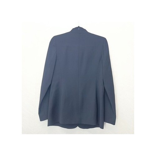 Vince Lined Black Stretch Formal One-Button Blazer Jacket Womens Size 6 - 第 4/17 張圖片