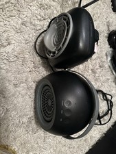 Two Portable Electric Fan Heaters 400W 120V
