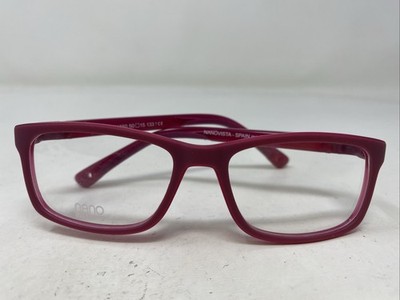 NanoVista Spain NAO3031650 FANGAME 3.0 50-15-133 Red Eyeglasses Frame YL46
