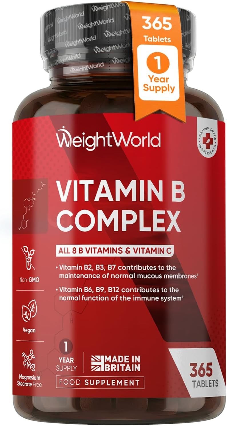 Vitamin B Complex - 730 Tablets - Immune system & metabolism - Hair skin nails - Image 2