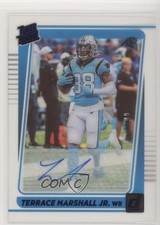 2021 Panini Clearly Donruss Rated Rookie Blue /99 Terrace Marshall Jr Auto 7m3