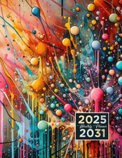 2025-2031 monthly planner: 7 years From January 2025 To December 2031