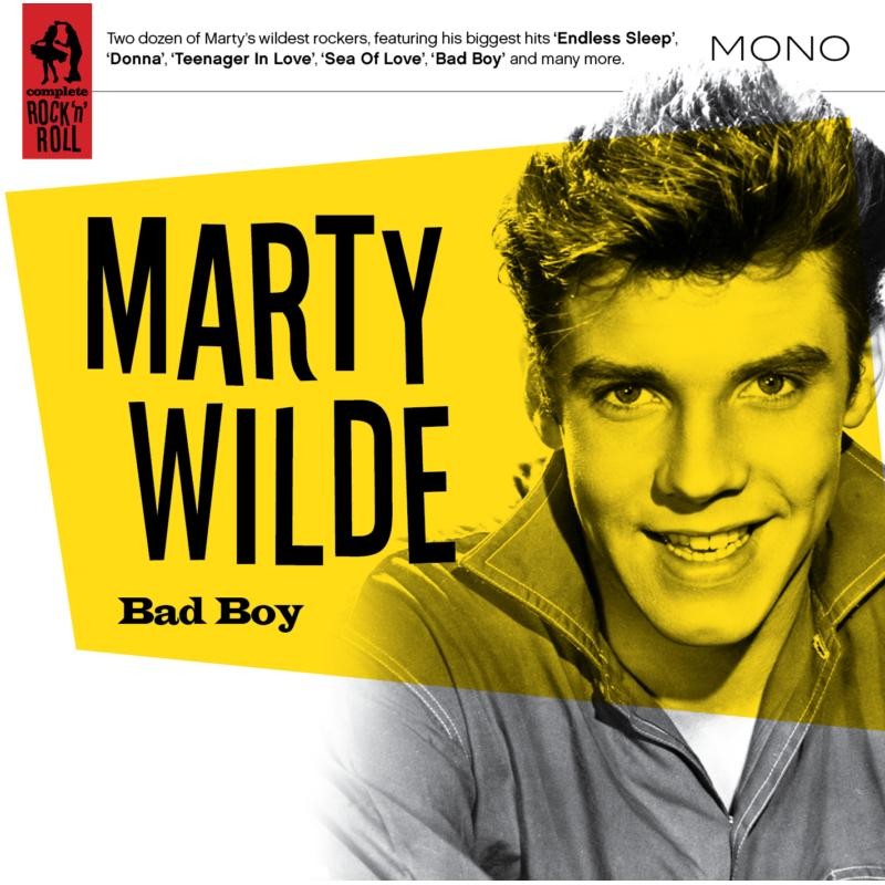 Marty Wilde Bad Boy CD NEW