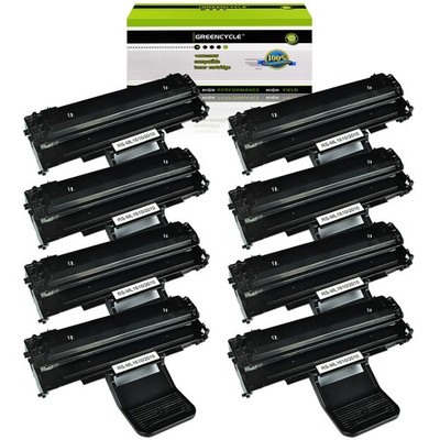 8 Pack ML-1610 Toner Cartridge Fits for Samsung ML-1615 ML-1620 ML-2015 Printer