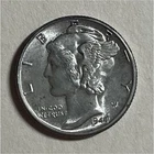 1944 Ch BU Mercury Dime