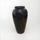 Large Vintage 1990's Haeger Dark Blue 12.25" Vase #4304 EUC
