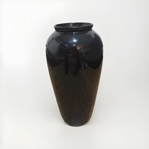 Large Vintage 1990's Haeger Dark Blue 12.25" Vase #4304 EUC