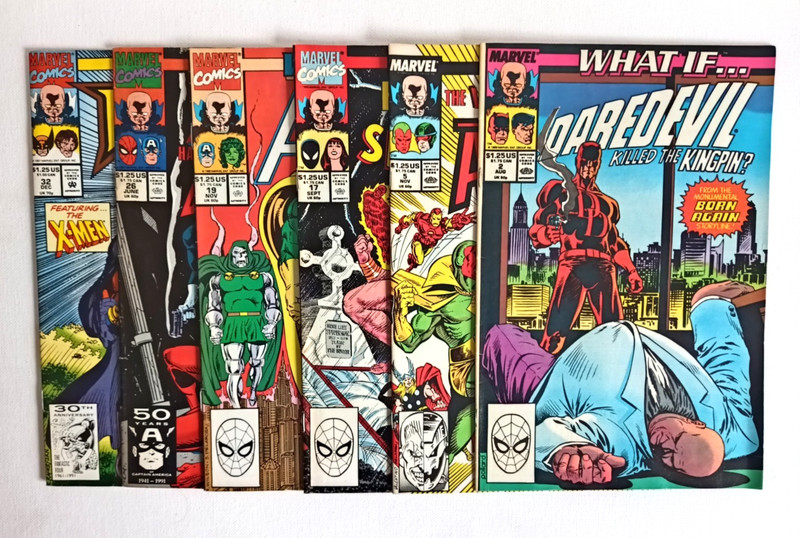 What If? Lot x 6 | 1989 Marvel Comics | #2, 5, 17, 19, 26, 32  VF