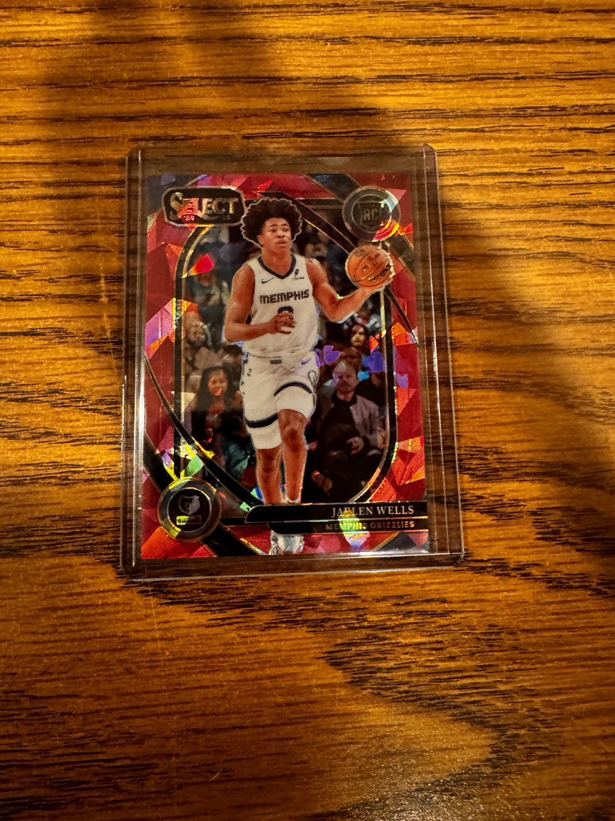 2024-25 Select Jaylen Wells #267 Pink Cracked Ice Prizm /99 Courtside Grizzlies