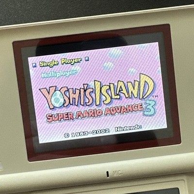Yoshi s Island Super Mario Advance 3 Nintendo Game Boy Advance GBA Tested Works