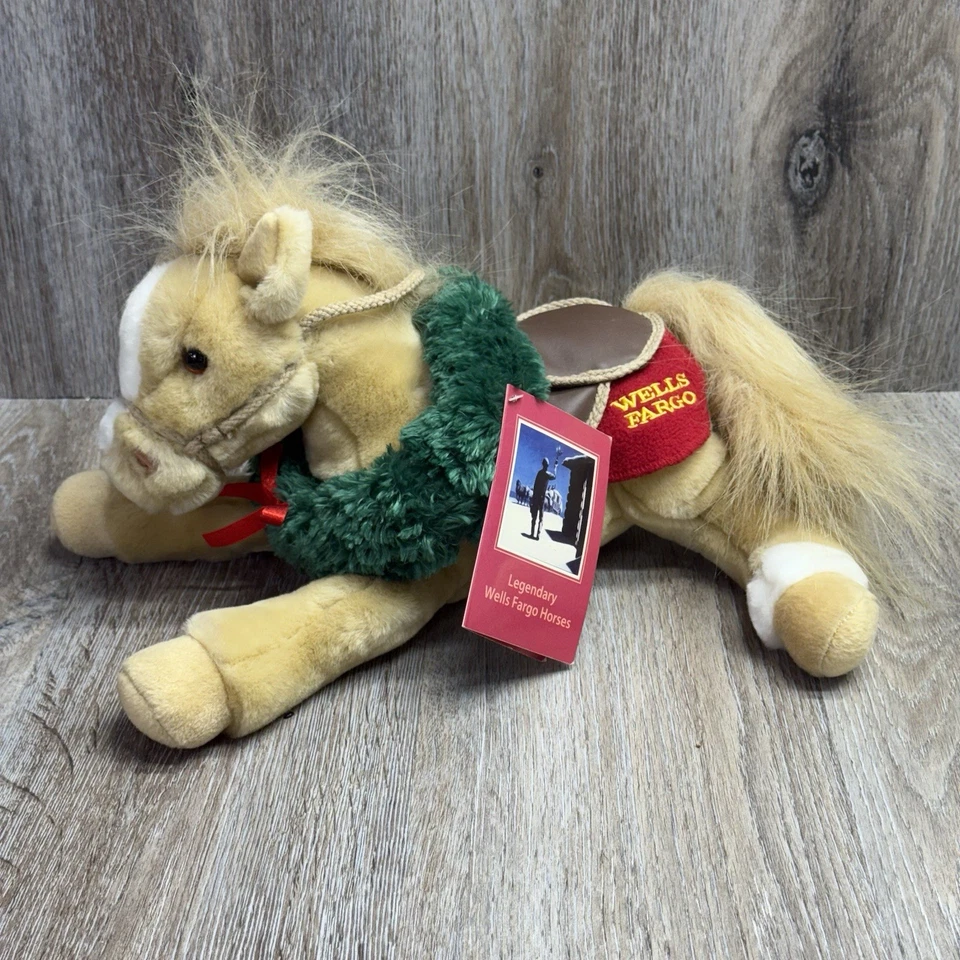 Wells Fargo Легендарная Лошадь Плюшевый Лот 10 Мягких Животных Пони Коллекция Любителей - Изображение 3 из 4