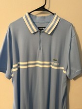 Brand New Lacoste Men  s Regular Fit Ultra Dry Polo Shirt 3XL Carolina Blue