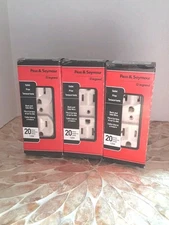 Pass & Seymour Legrand Electrical Outlet NOS 20 amp 125V Lot Of 3 Light Almond 