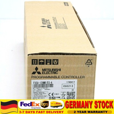 Mitsubishi Programmable Controller PLC FX3U-128MR/ES-A New in Box NIB Free Ship