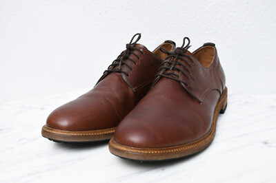WARFIELD & GRAND Leather Brown Dress Travel Casual Oxfords  display picture 1