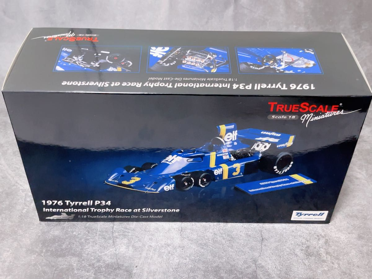 TSM 1/18 Tyrrell P34 Tyrrell silverstone#3 | eBay TSM 1/18 Tyrrell P34 Tyrrell silverstone#3 | eBay