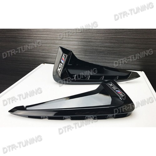 X5 M Side Fender Vents Sport Tuning Grille Trim For BMW F15 F85 X5 X5M 2014-2018 - Imagen 1 de 12