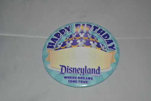 Bottoni Disneyland Felici Per Sempre! Appena sposato! Buon Anniversario NUOVO VINTAGE - Foto 4 di 4