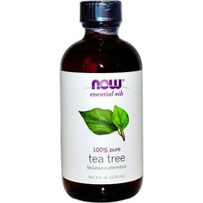 Tea Tree Oil (100% Pure), 4 oz - NOW Foods Essential Oils