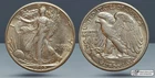 1945 D Walking Liberty Half Dollar Almost Uncirculated+, Ryan's Rare Coins C7881
