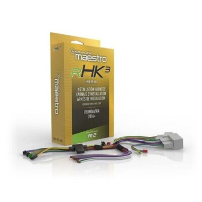 iDatalink Maestro HRN-RR-HK3 Car Stereo Replacement Wire Harness for Kia Hyundai