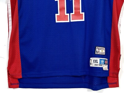 Hardwood Classics Adidas Detroit Pistons Isaiah Thomas Jersey Mens