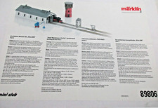 Marklin Z - Small Maintenance Facility Kit - Advanced Skill Level 89806 RARE