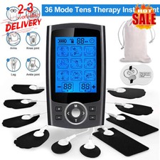 36 Modes Tens Unit Muscle Stimulator Machine Pulse Massager Therapy Pain Relief