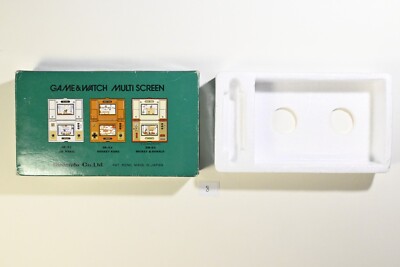 Vintage Boxed Nintendo Game And Watch Greenhouse handheld