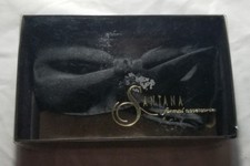 Santana Formal Accessories Black Bow Tie
