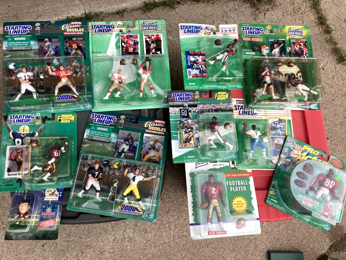 Jerry Rice Deion Sanders In Sports Action Figures for sale | eBay