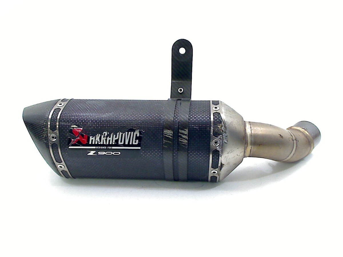 akiZ900（2021モデル）用AKRAPOVICチタンサイレンサ ÉCHAPPEMENT SILENCIEUX PERFORMANCE Akrapovic Z 900 2020-2024