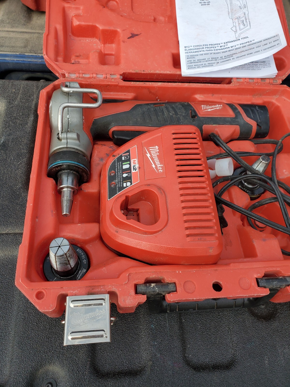 Propex Expansion Tool Kit Milwaukee 243222 Different Items In