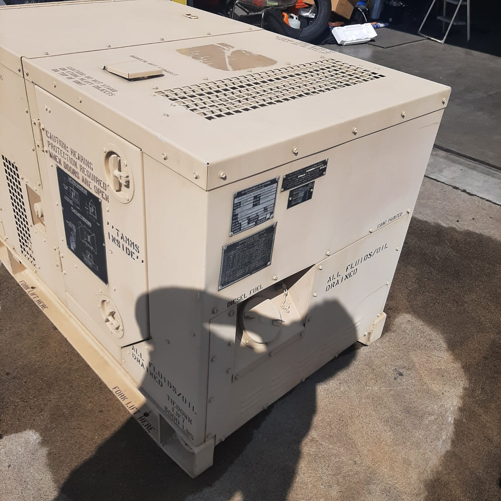 Mon Generator mep-802a / 803a generators | eBay