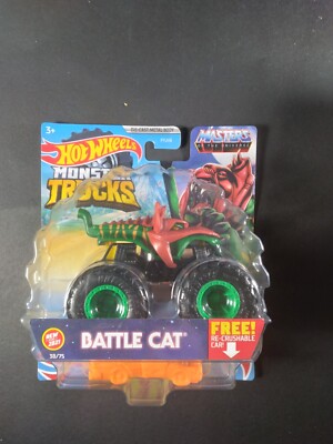 Hot Wheels 1:64 Diecast Monster Trucks #38/75 Masters of The Universe Battle Cat