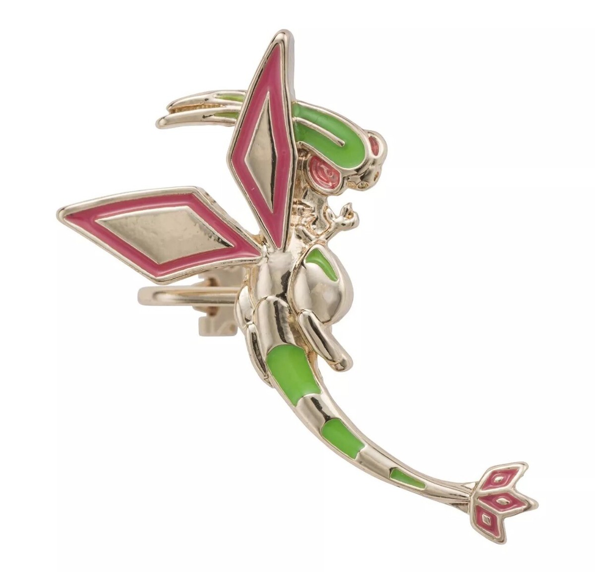 pokemon card earrings Pokemon Center JAPAN accessory 25 NICOLE Ear Cuff Flygon Earrings plush  Cards