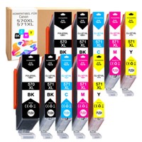 10 Druckerpatronen FüR Canon PGI-570XL CLI-571XL Pixma MG7750 MG5753 MG7751