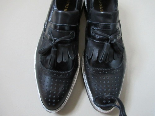 Black Dettagliato 125 Rrp Leather New Topman Uk Tassled £ 00 Brogue 10 Tqdt8wxvC