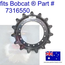 fits Bobcat Final Drive Motor Track Sprocket 7316550 16 Holes 15 TEETH T62, T64