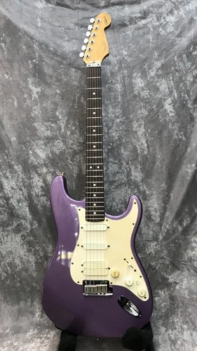 Fender Jeff Beck Stratocaster Midnight Purple Made in USA Solid Electric Guitar