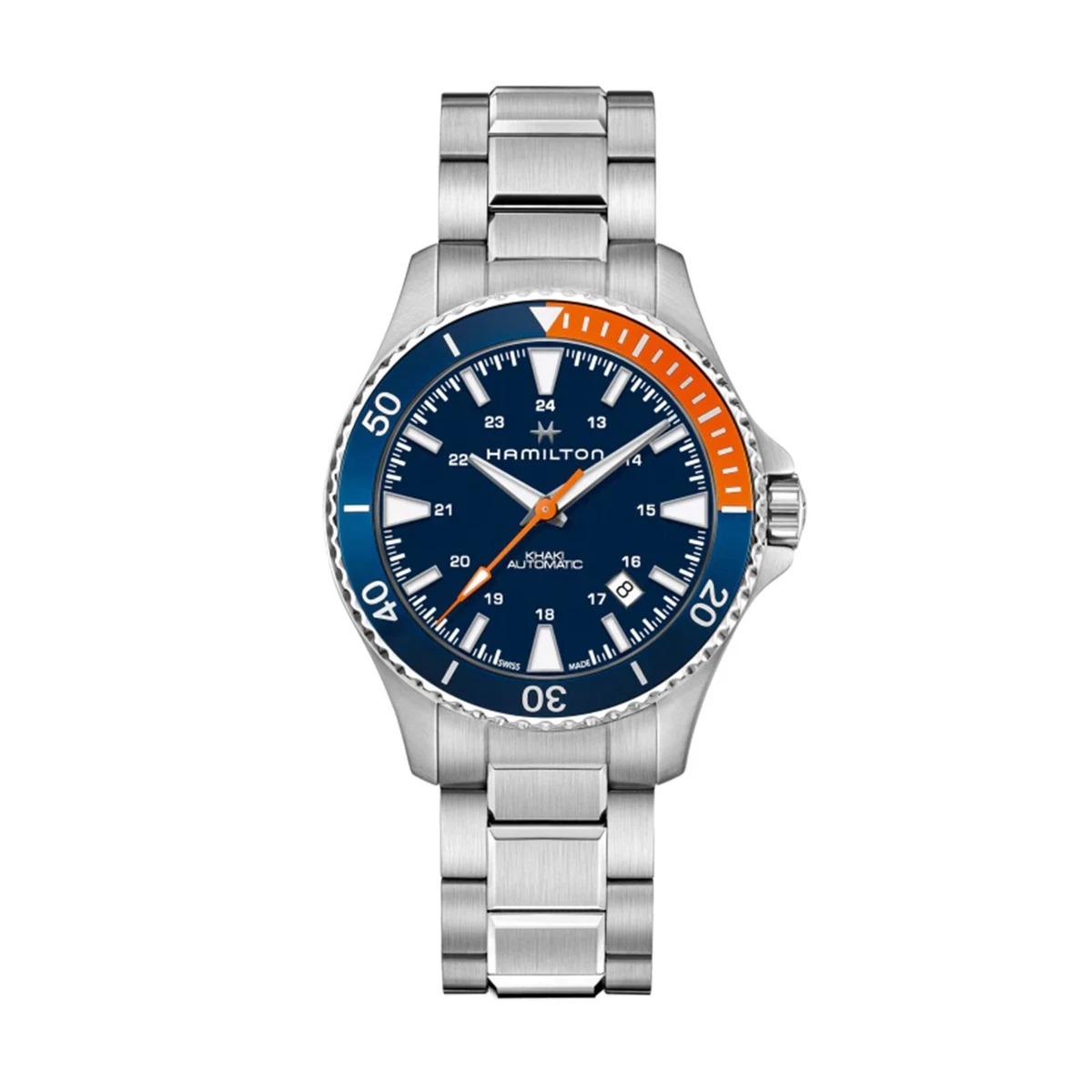 Hamilton watch blue dial clearance