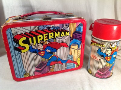 1967 superman lunch box