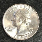 1954-D Silver Washington Quarter Orig Uncirculated - High Quality Scans #P652