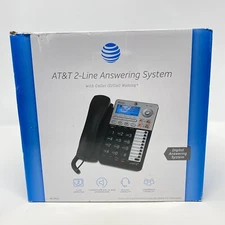 AT&T 2-Line Answering System W/Caller ID/Call Waiting ML17939 Headset Capable