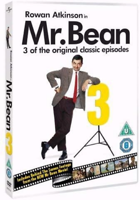 MR BEAN THREE ORIGINAL CLASSIC EPISODES VOLUME 3 DVD Original UK