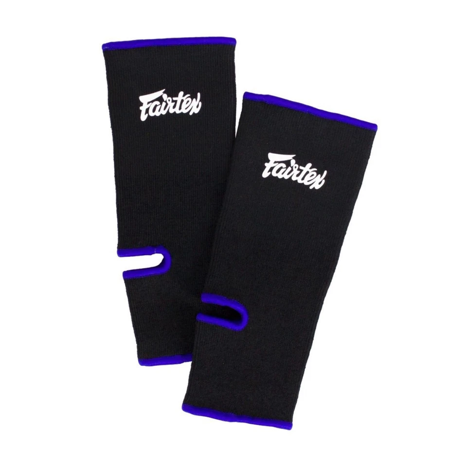 FAIRTEX Soporte de Tobillo Protector Boxeo Muay Thai MMA Arte Marcial Rosa Negro x 2 Foto 2 de 4