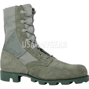 sage green combat boots