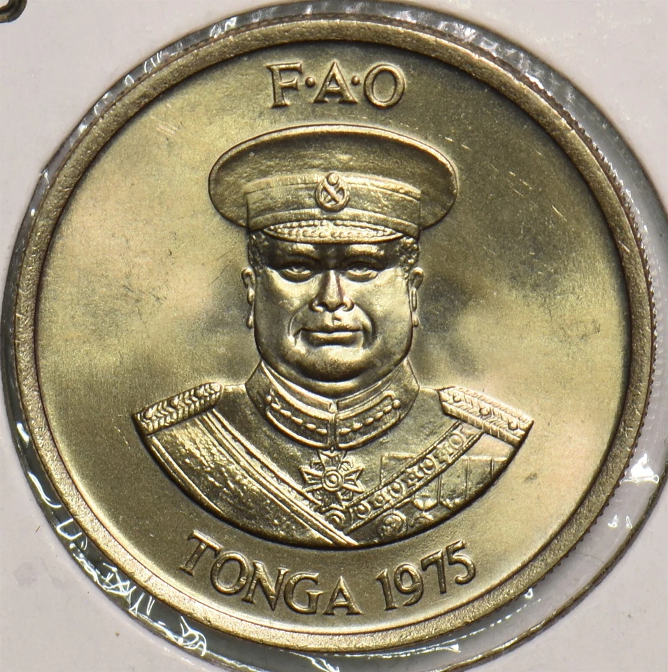 Tonga 1975 10 Seniti Cow 199471 combine shipping - Image 2 of 2